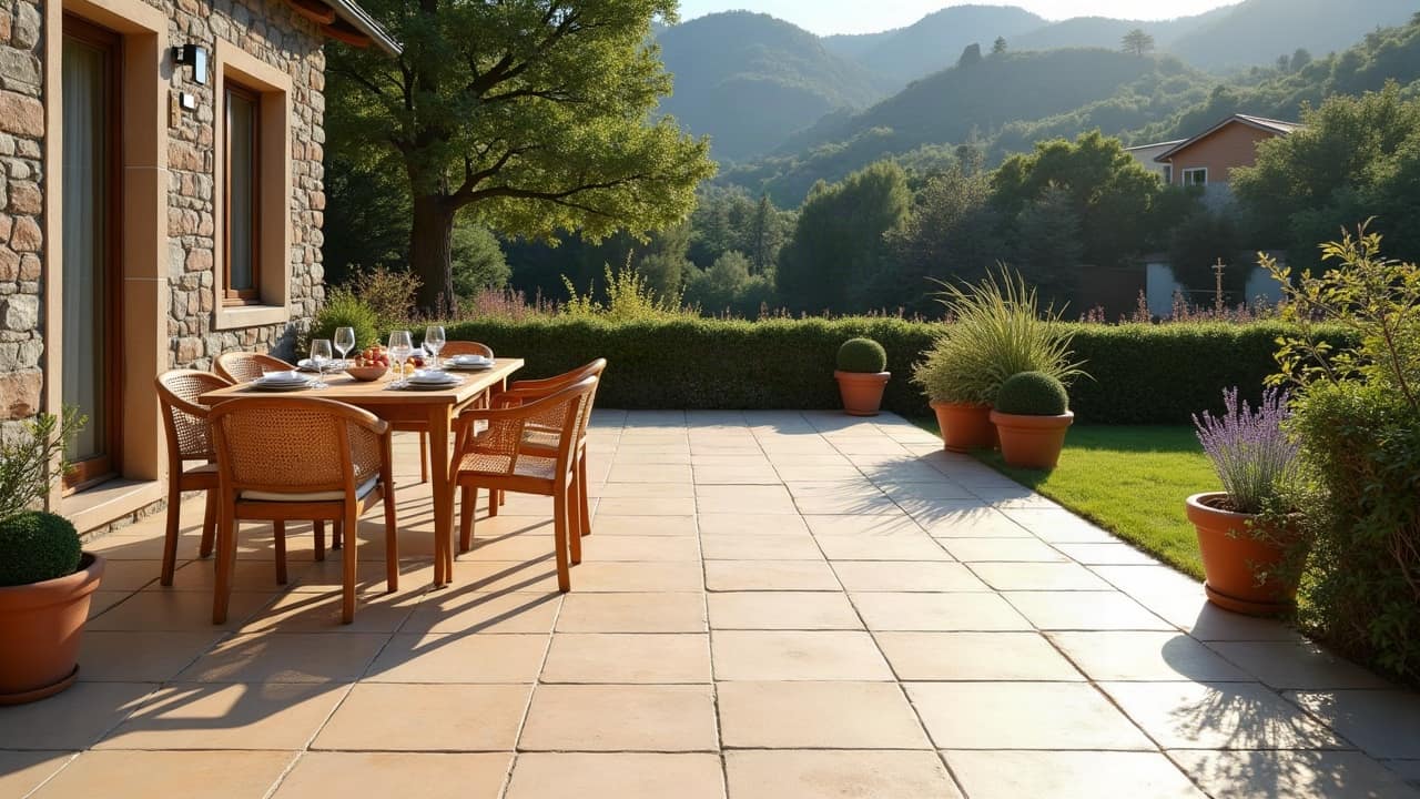 Carreaux résistants au gel et antidérapants : bien choisir pour l'extérieur