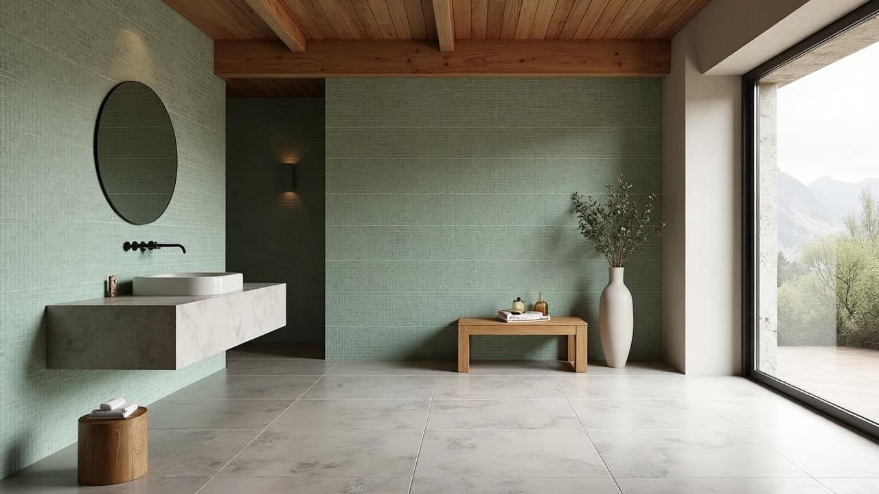 Mosaïque en salle de bain : où et comment l'utiliser avec justesse