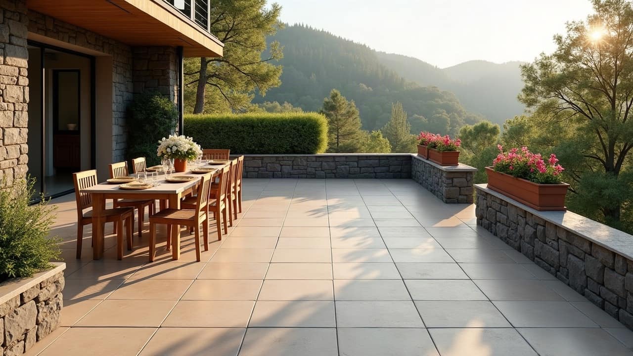 Quelle saison choisir pour poser un carrelage extérieur à Aurillac